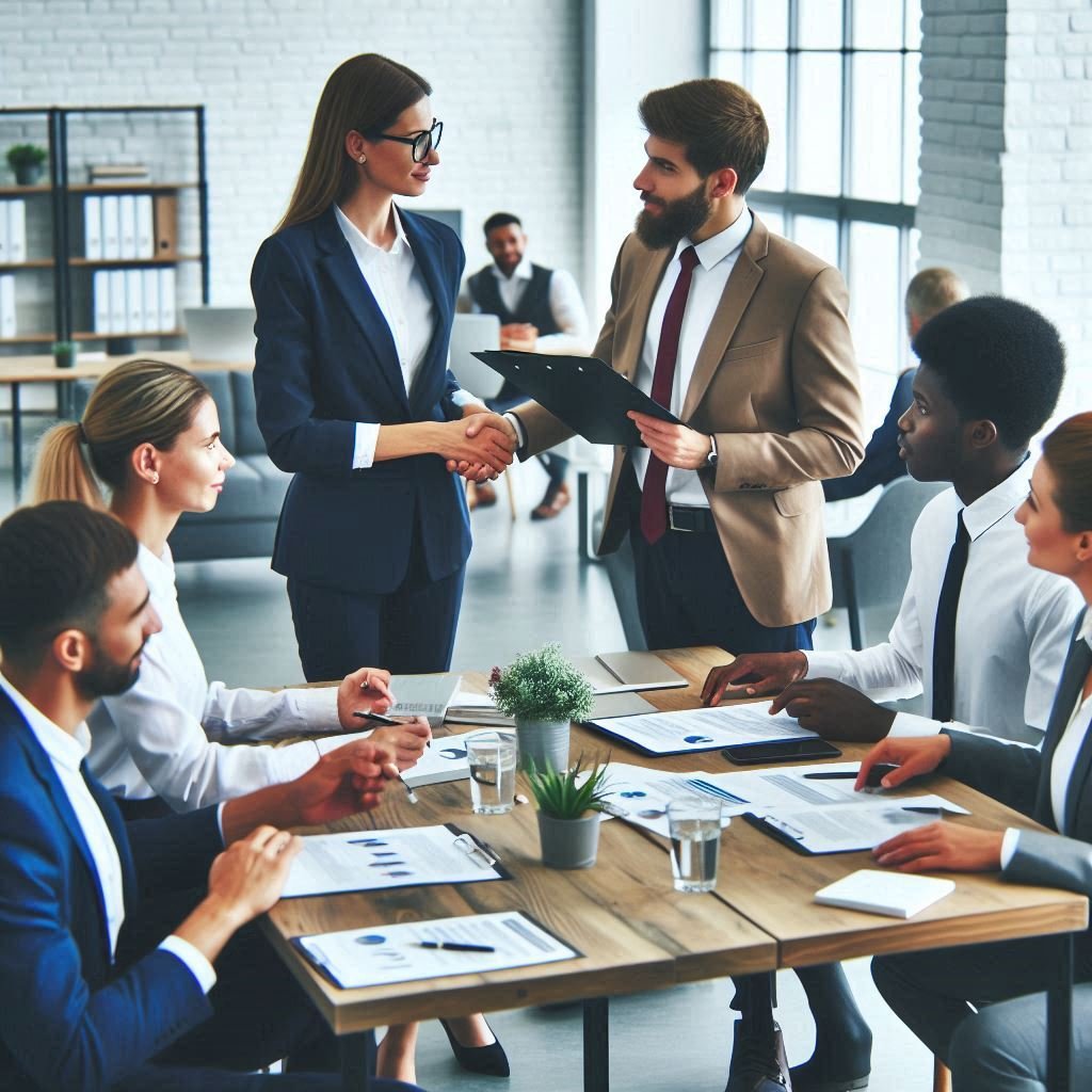 Handshake after negotiation