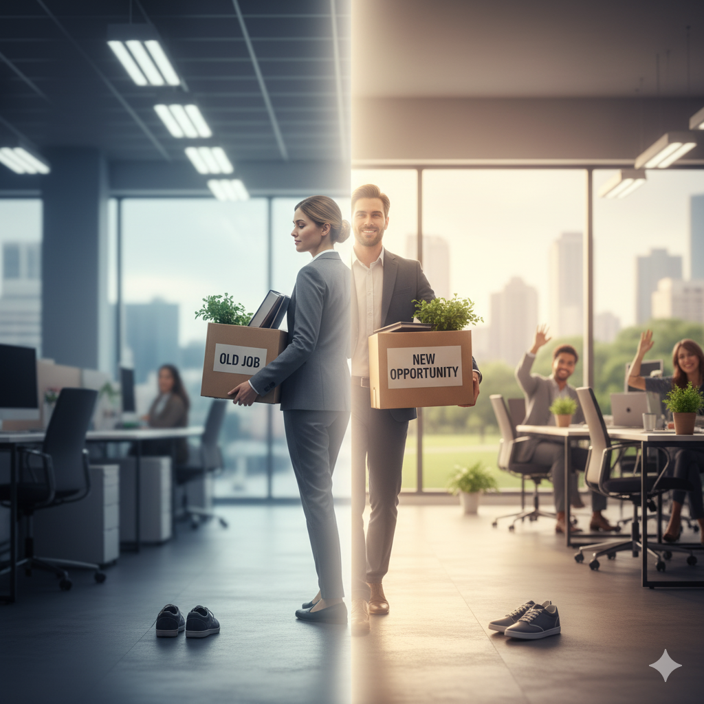 New job opportunity concept