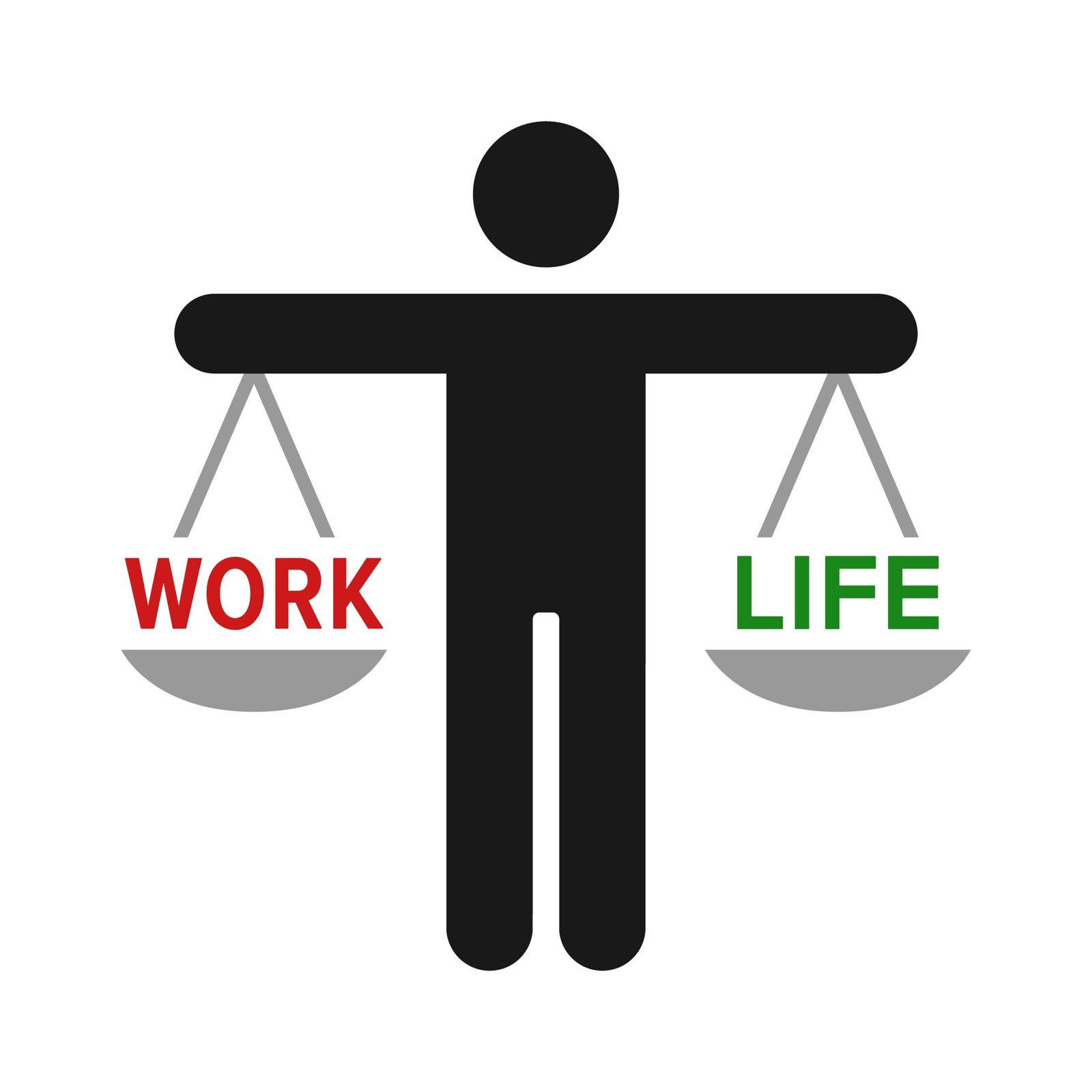 Work and life harmony concept