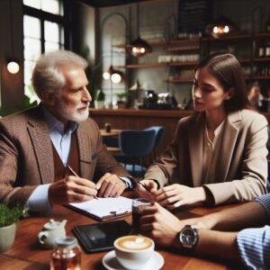 Example: resolving customer conflicts using questions.