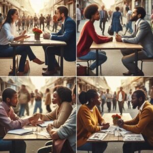 Example: performance feedback with questions that drive action.